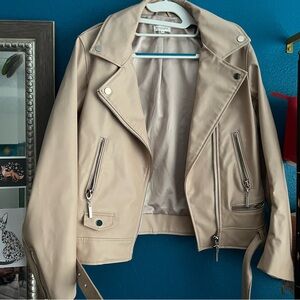 Mistress Rocks faux leather jacket - gorgeous with pockets